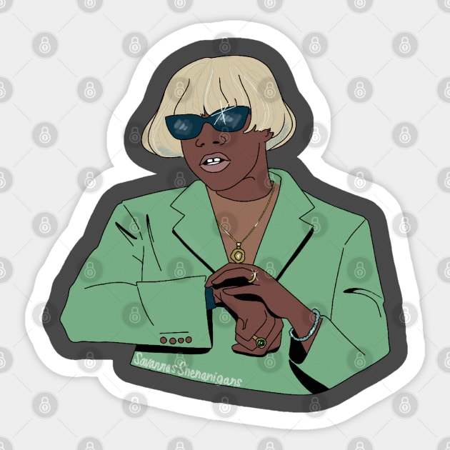 Tyler The Creator Sticker by SavannasShenanigans